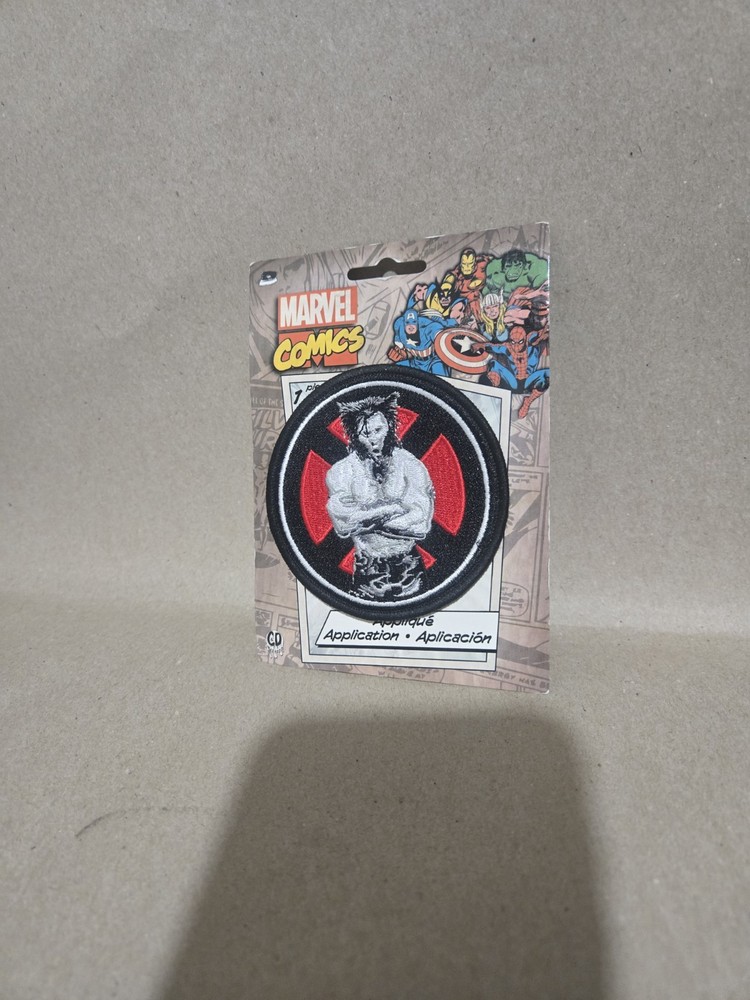 Official Marvel Comics Wolverine Iron-On Cloth Jacket Patch New in Package 2018