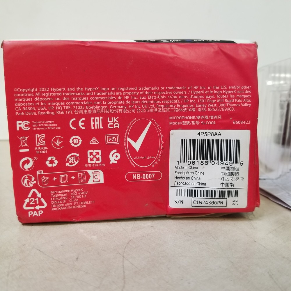 HyperX SoloCast USB Gaming Microphone - Black (4P5P8AA)