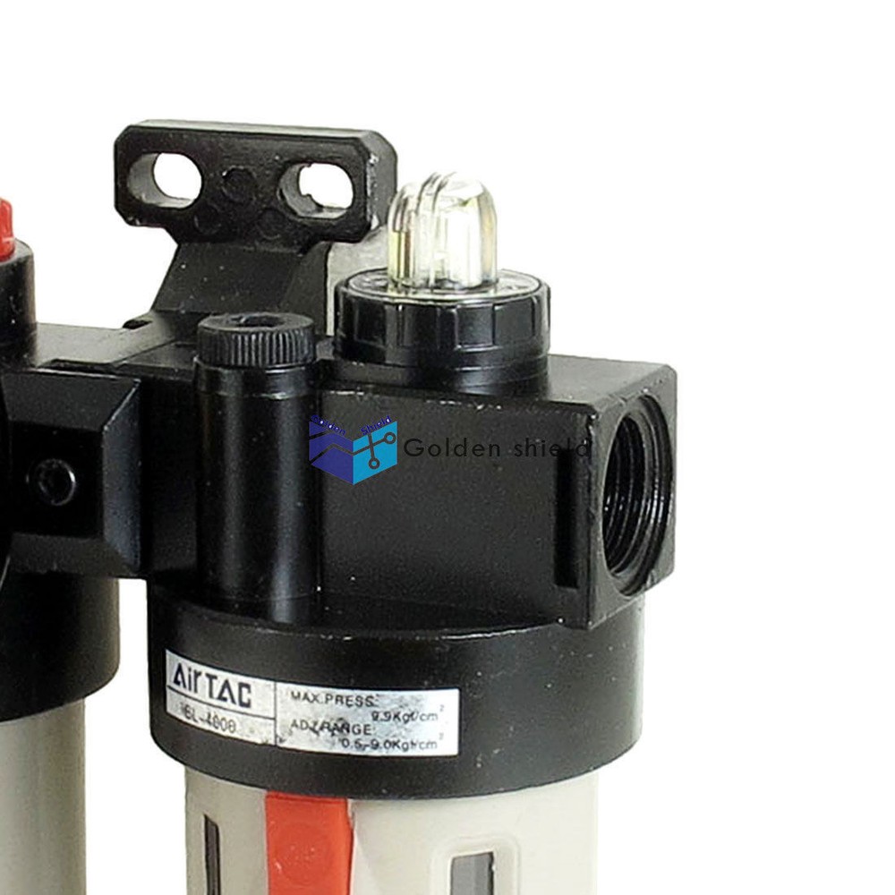1PC BFC4000 Air Source Treatment Unit Pneumatic Regulator Lubricator Set