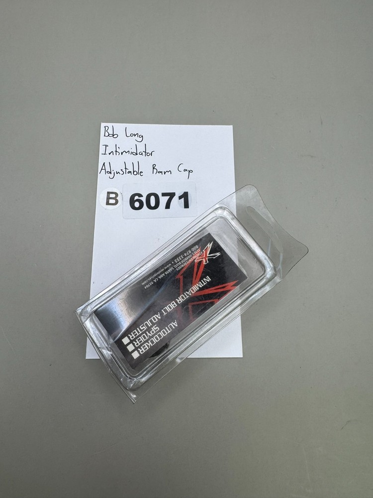 Bob Long Intimidator Adjustable Ram Cap-Gloss Black