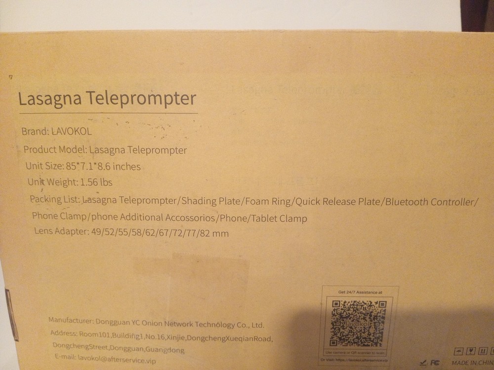 DSLR Smartphone Teleprompter Kit w/ Case Phone Tablet Video Script Reader