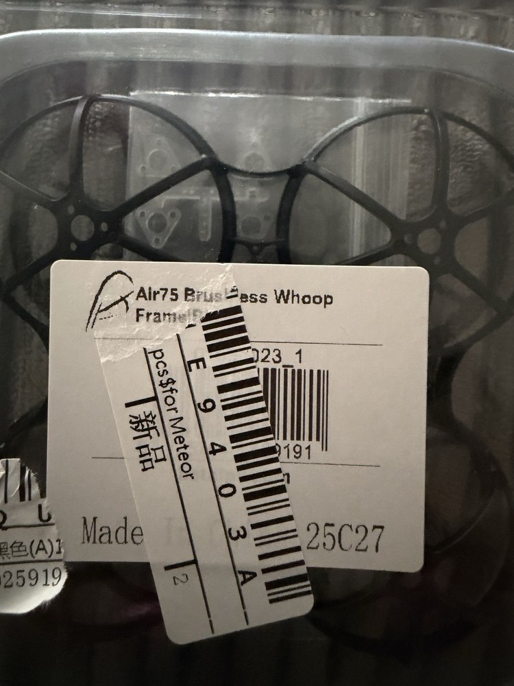 Air75 Brushless whoop frame Kit