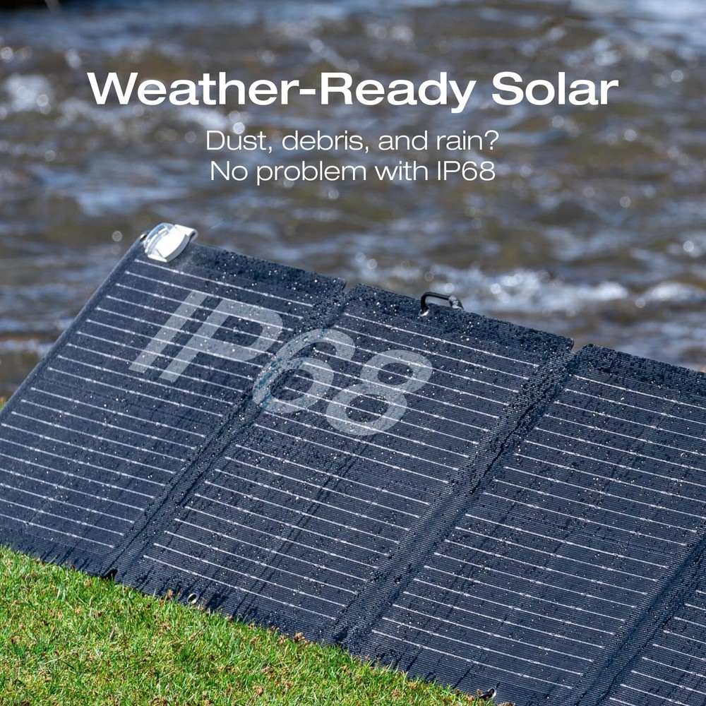 EcoFlow Solar Generator RIVER 2 Pro 768Wh+110W Solar Panel Certified Refurbished