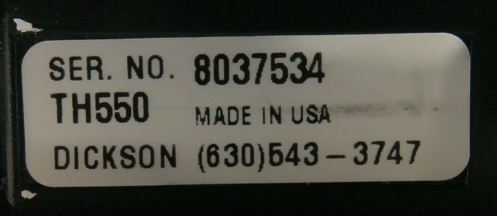 Dickson TH550 Handheld Humidity Sensor