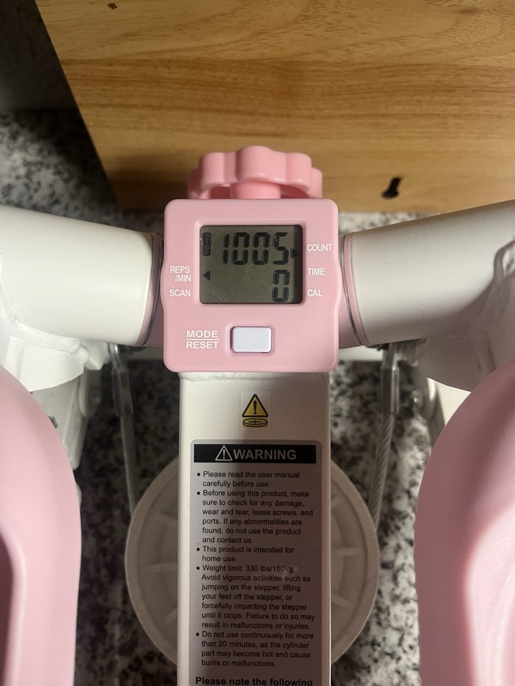 MERACH MERACH Pink Mini Steppers For Exercise Twist Stepper Only