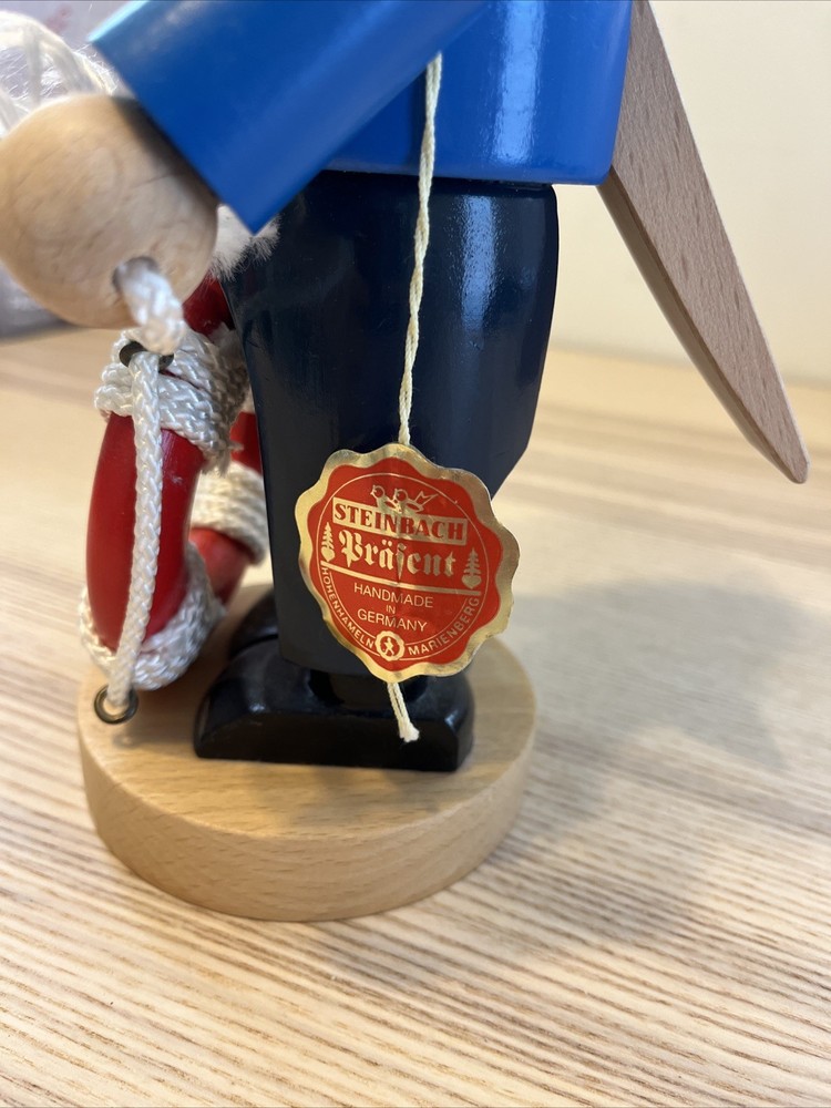 Original Steinbach 12" Sailor Christmas Nautical Nutcracker Handmade Germany