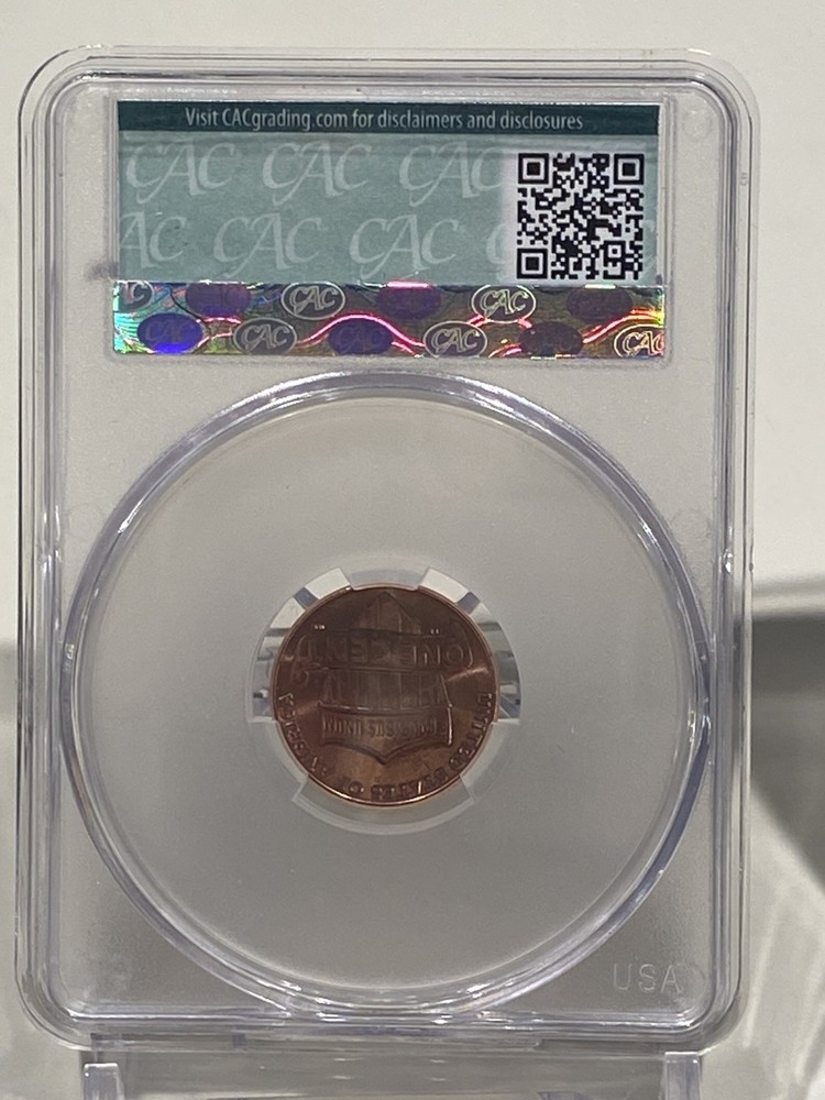 (3) 2025 D Lincoln Shield Cent MS-63RD CAC Slabbed