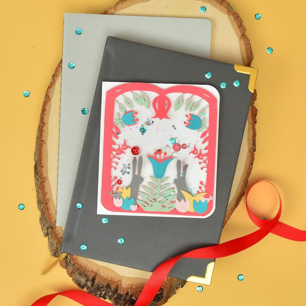 Sizzix Thinlits Folk Art Lantern Jordan Caderao Cutting Dies 663624 NEW