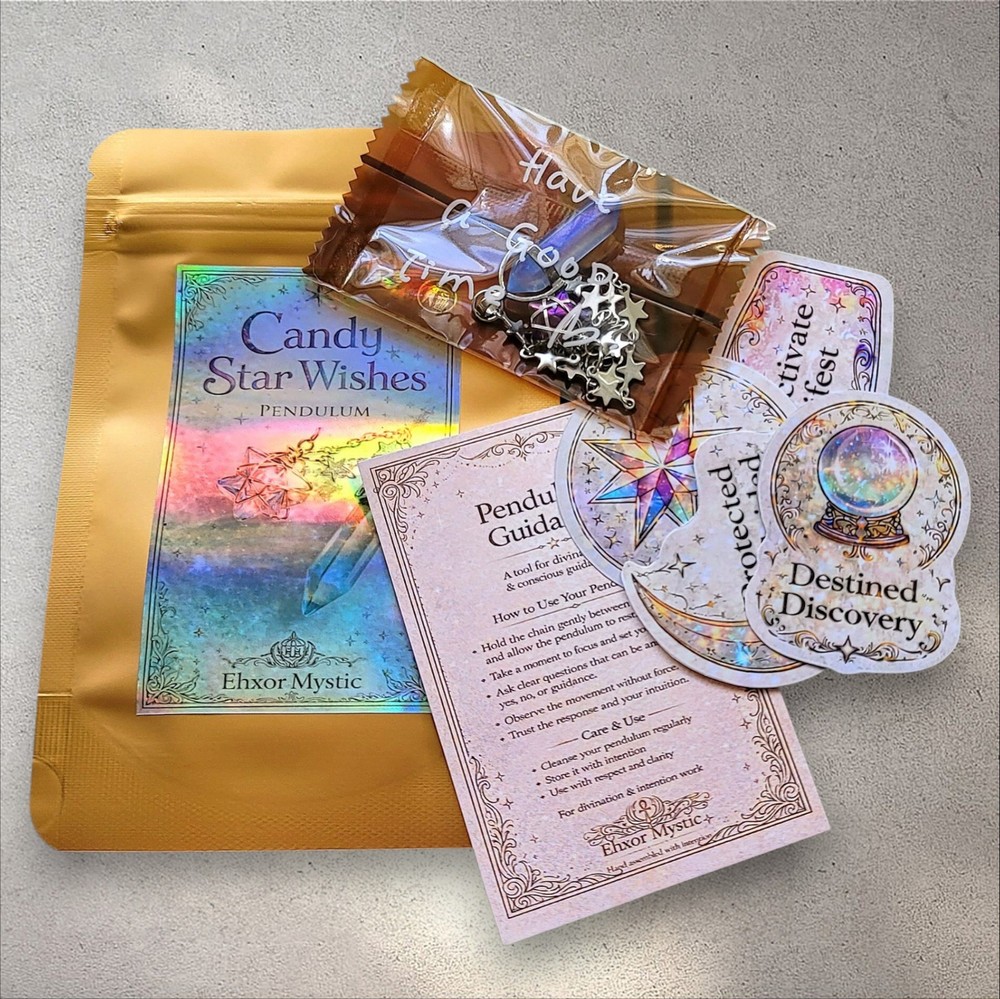 Candy Star Wishes Pendulum (1pc) [Random Blind Bag]