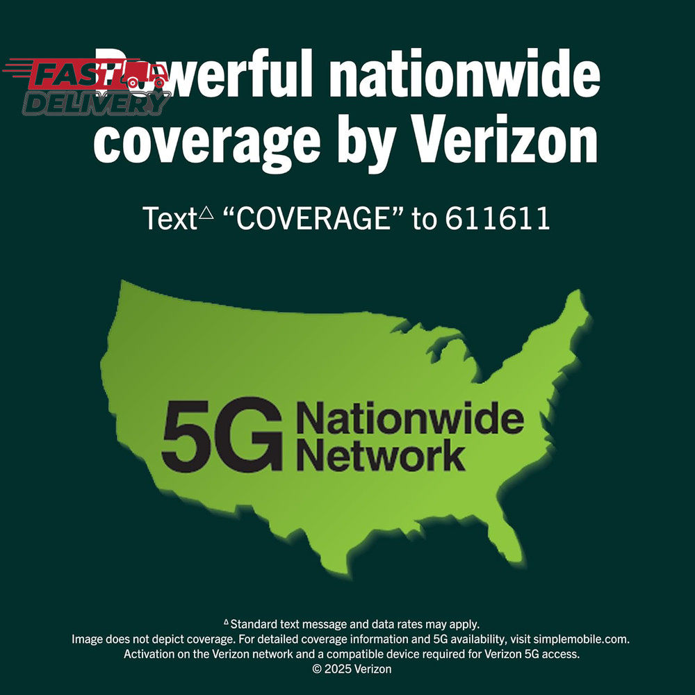 Simple Mobile Prepaid Sim Card Kit (4G LTE Network)