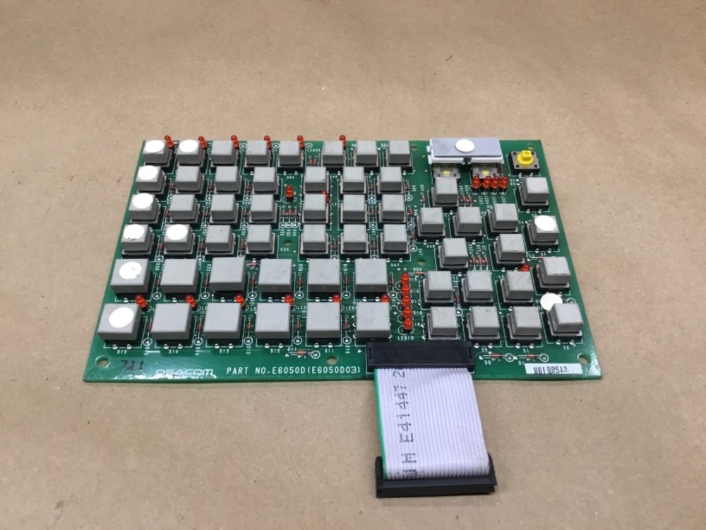 OSACOM E6050D OPERATOR CONTROL BOARD E6050D03 #02Y38AD