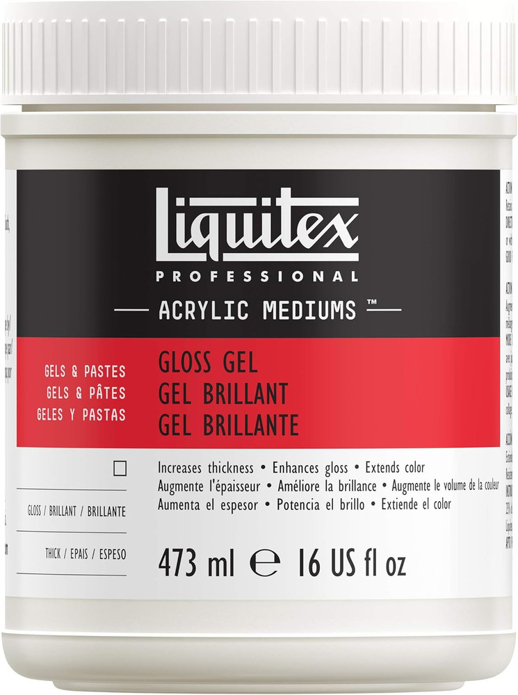 Professional Gloss Gel Medium, 473Ml (16-Oz)