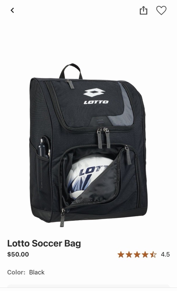 Lotto Soccer Backpack
