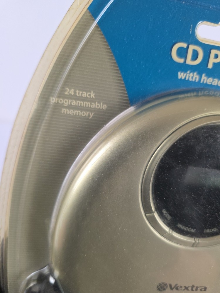 Vintage Vextra CD Player NEW/SEALED Programmable Memory Silver