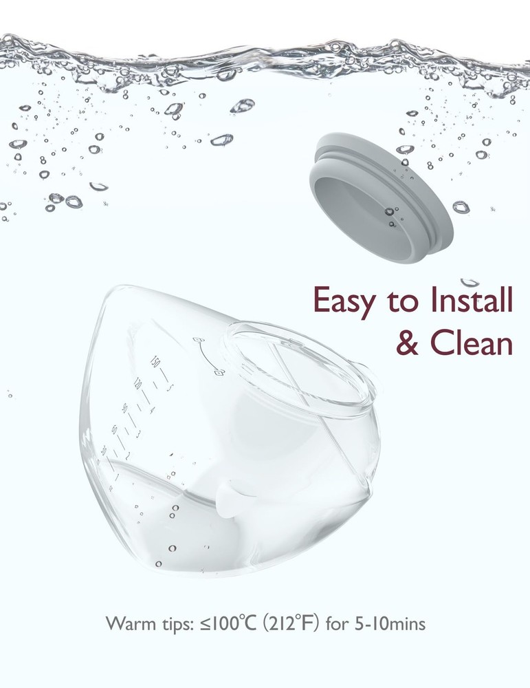 Momcozy Original Replacement Accessories for Upgraded Mobile Flow | Upgraded
