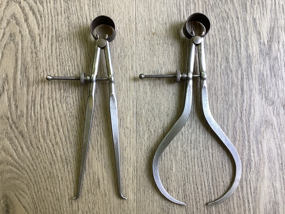 CRAFTSMAN TOOLS 6” SPRING JOINT INSIDE & OUTSIDE CALIPERS, USA