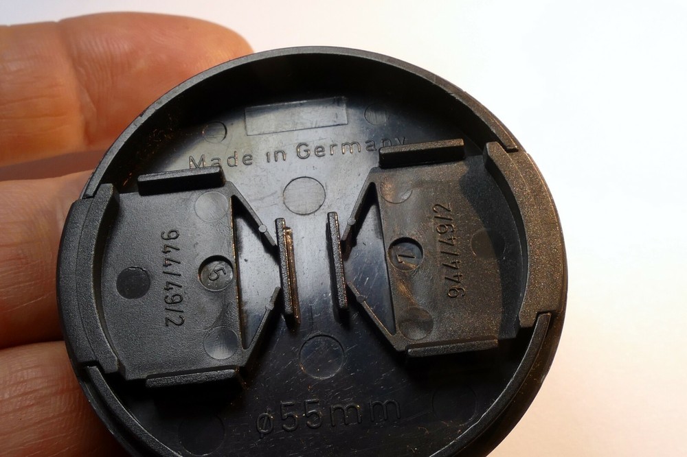 Hama 55mm Lens Front Cap snap on type made Germany 944/49/2