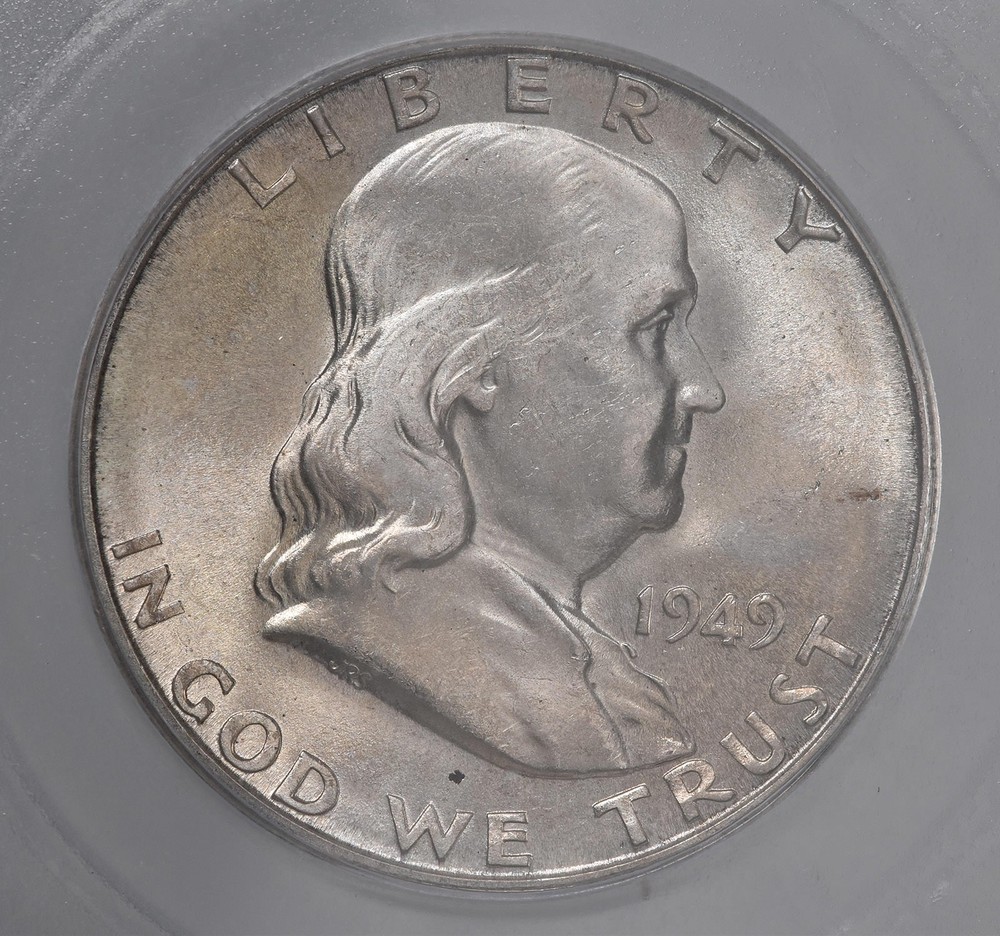 1949-S Franklin Half Dollar MS66 ICG