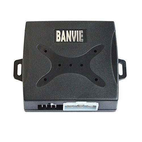 Car Alarm System RFID Push Engine Start Button & Keyless Go System Blue Key