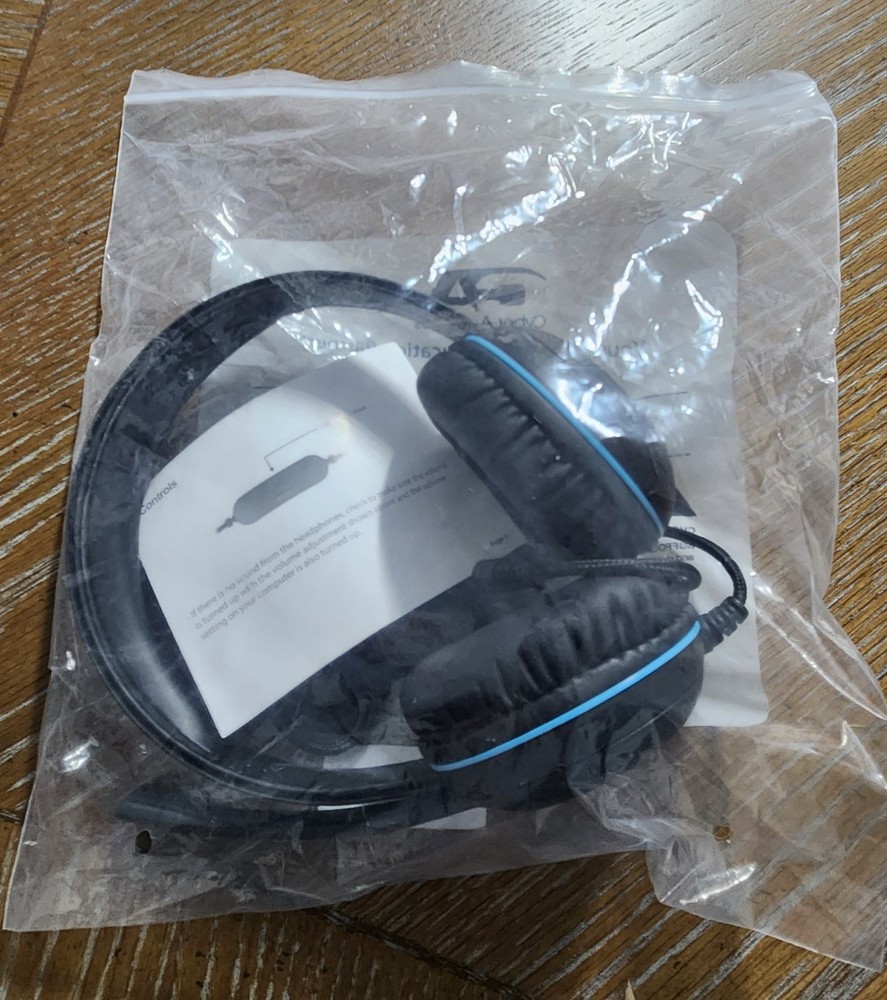 Cyber Acoustics AC-5002 Analog Headset