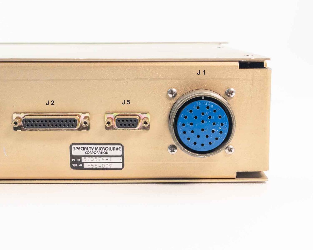 Specialty Microwave 573874-1 LNA Control Panel SATCOM Rack Mount Eaton