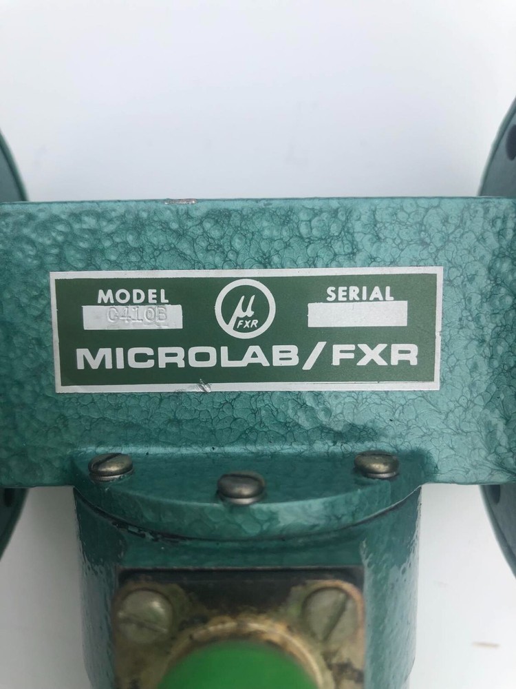 Waveguide MICROLAB/ FXR Model C410B Microwave Waveguide