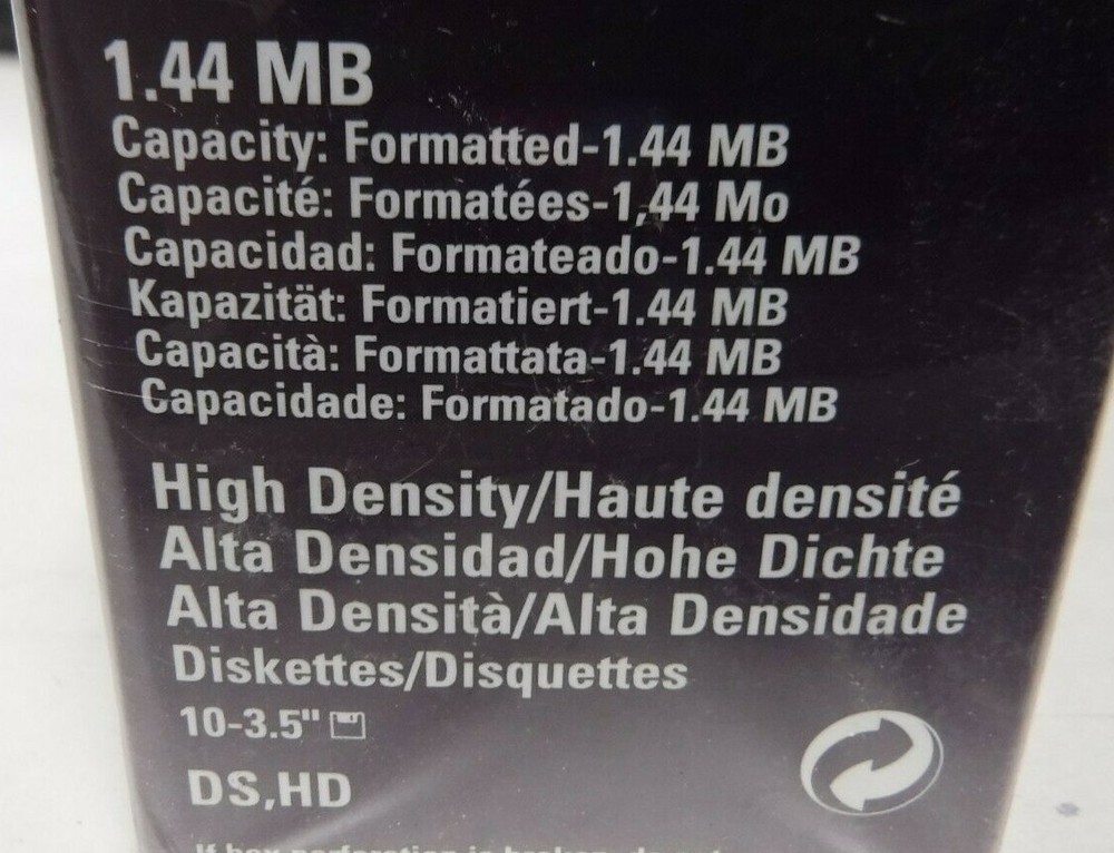 Imation 2HD 3.5" diskettes 1.44 MB