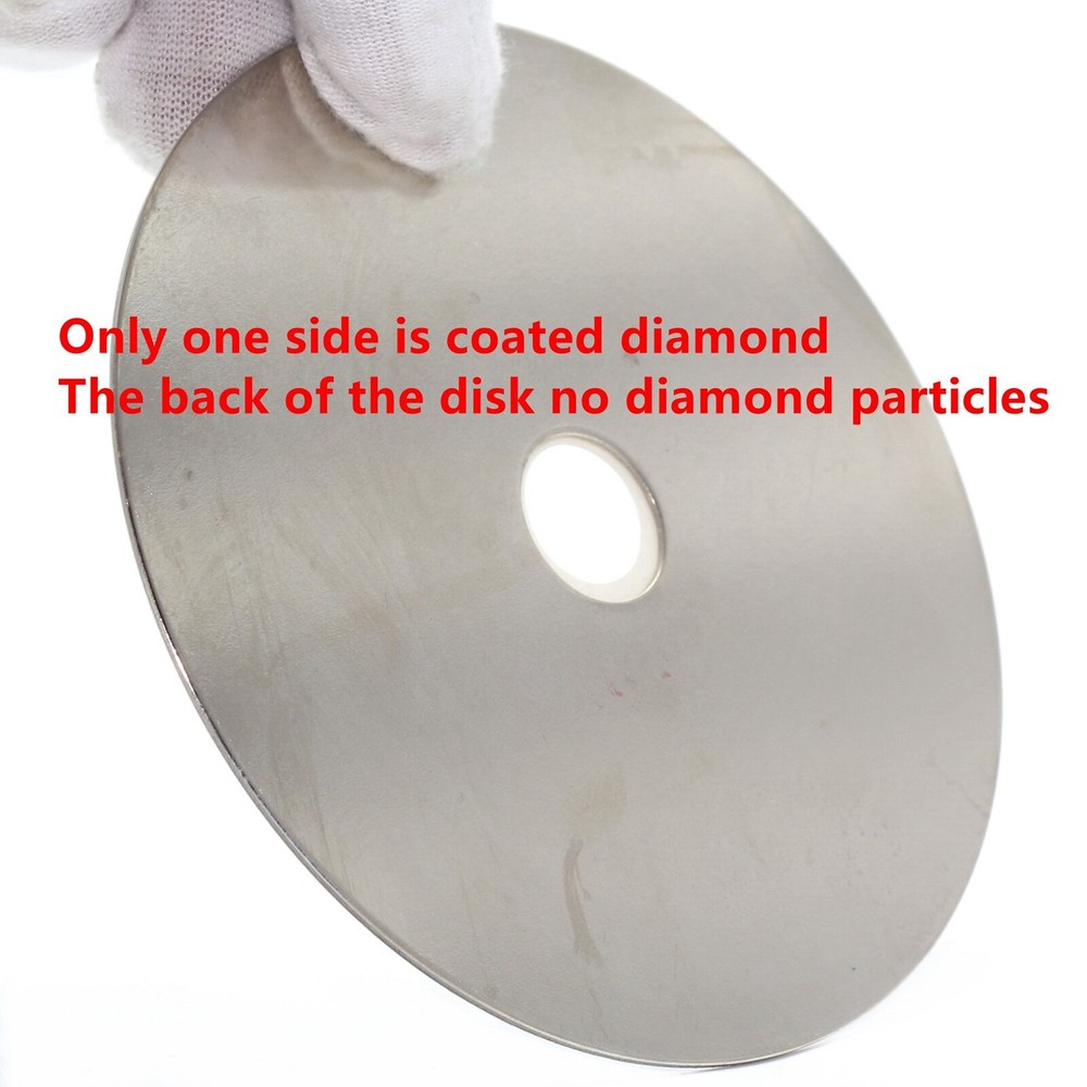 4" in Grit 80-3000 Diamond Grinding Discs Flat Lap Disk Lapidary Tools for Stone