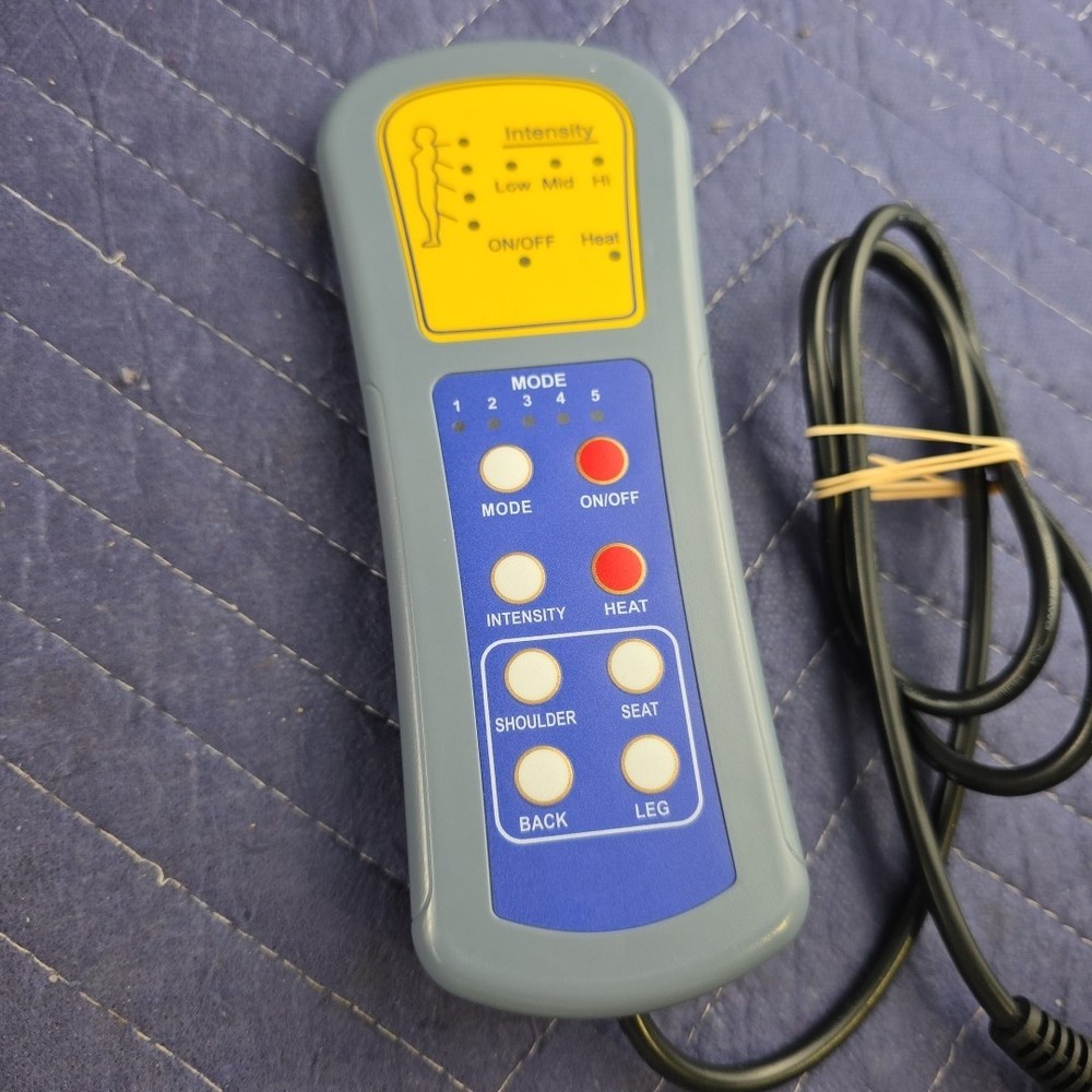 VidaXL Massage Lounger Remote - Untested As Is