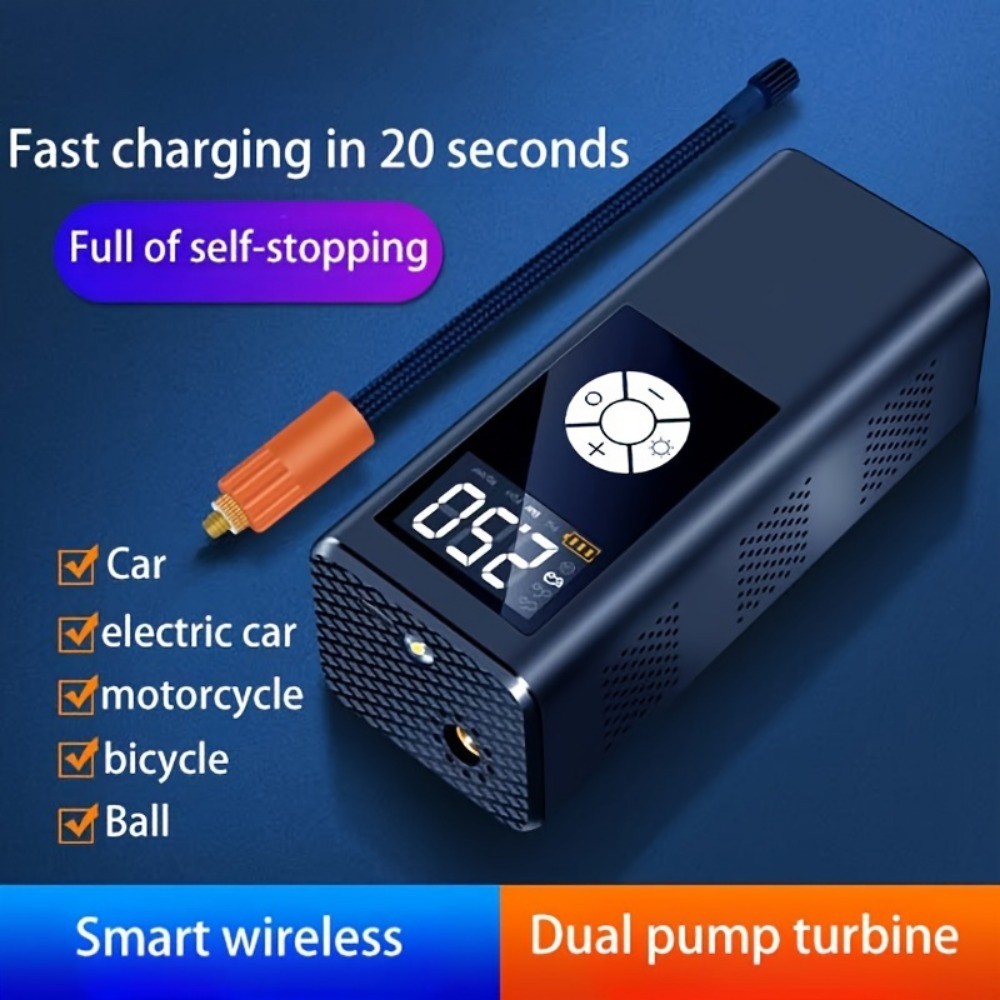 Wireless Car Inflatable High-power Portable Intelligent Digital Display Inflatab
