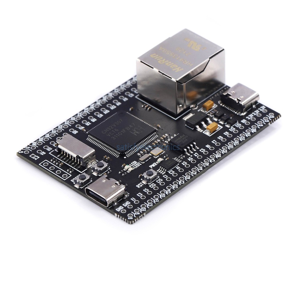 CH32V307VCT6 development board RISC-V core support RT-Thread onboard