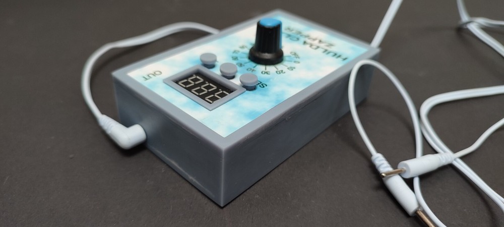 Hulda Clarck’s Protocol Gadget Multi Frequency Zapper with Copper, Silver-Orgone