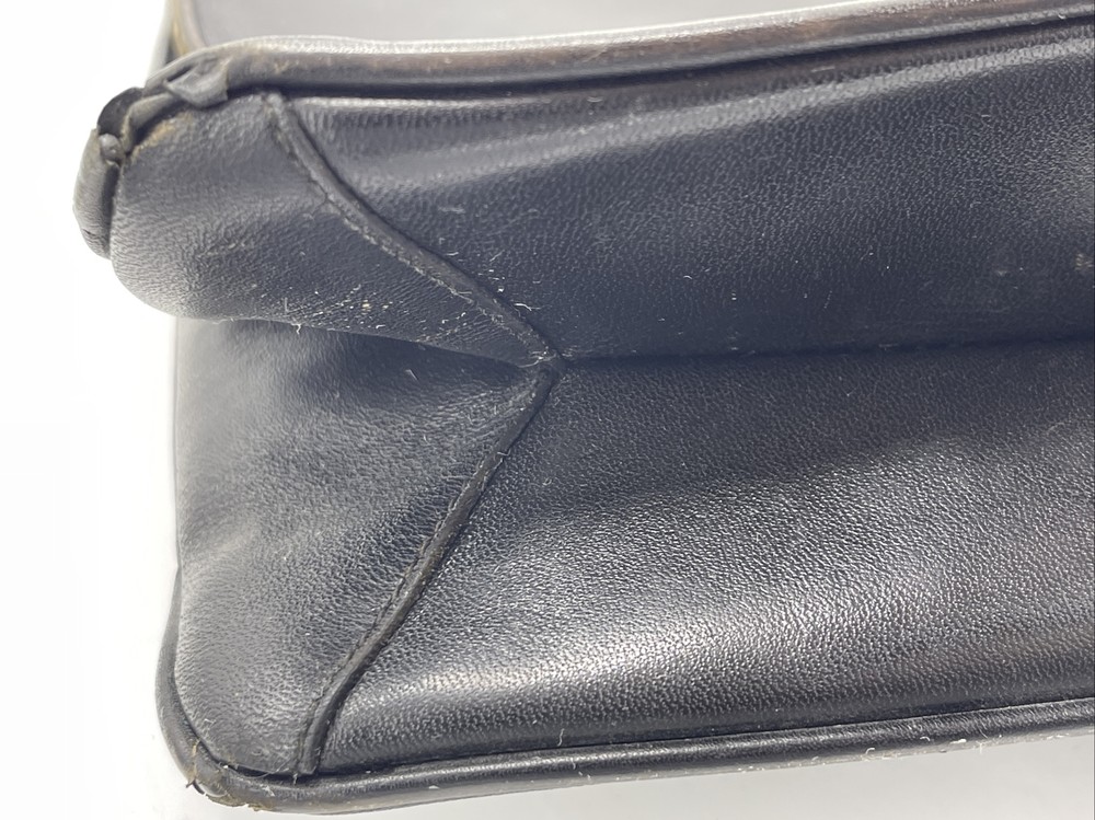 Vtg Broken In Leather Modell Gold Pfiel Attaché Case Brief Document Handbag