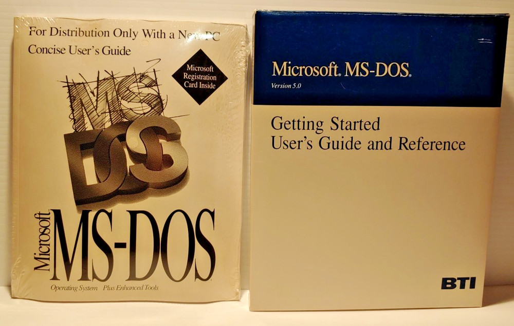 Microsoft MS-DOS 6.22 Operating System Plus Enhanced Tools 3.5" Discs ++++