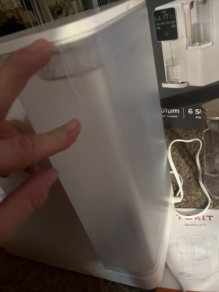 TOKIT AkuaPure T1 Reverse Osmosis Counter Top Water Filter System