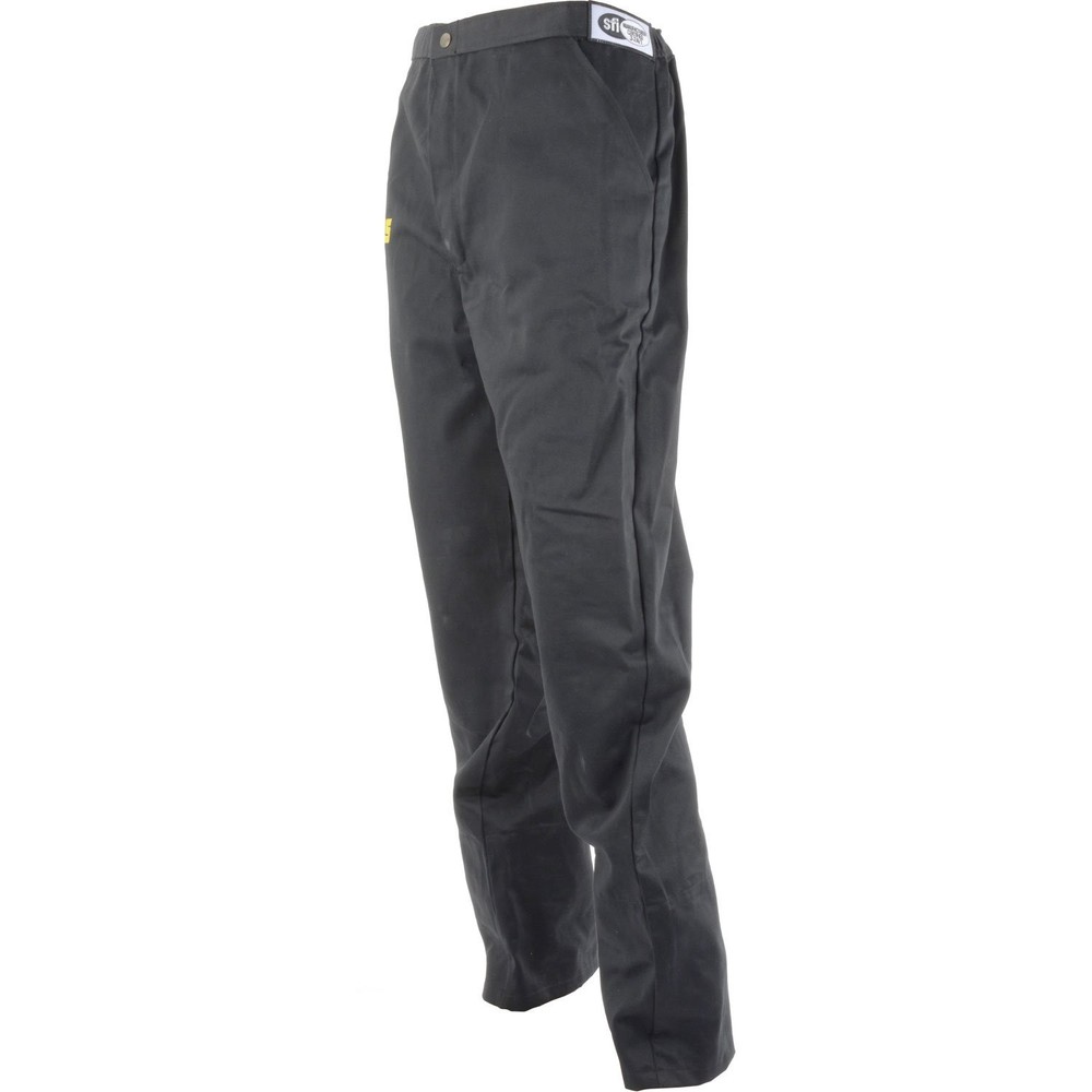 JEGS 6030 Black Single Layer Pants Small