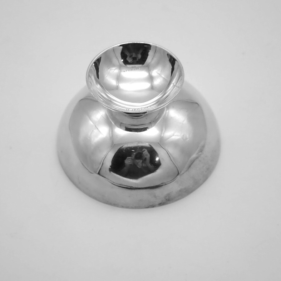 Hand Made Footed Bowl H Adams Sterling Silver 1957