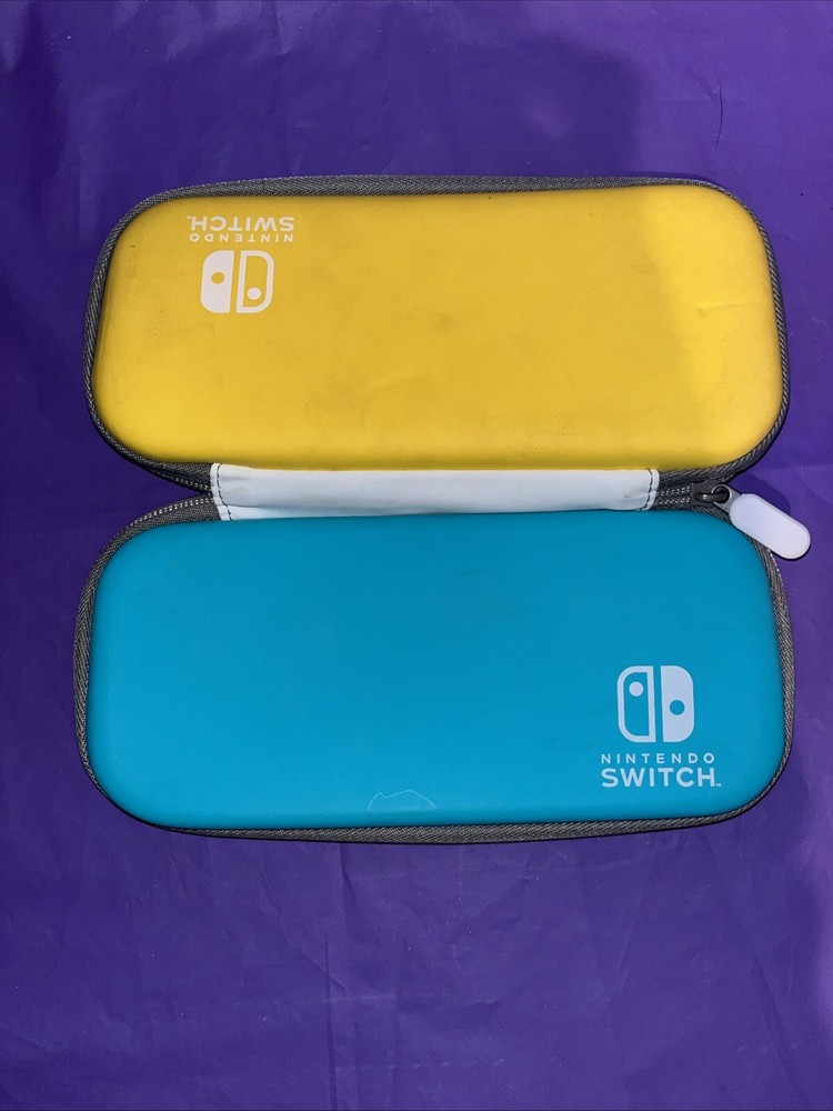 Nintendo Switch Lite Power A Protection Case Teal Yellow