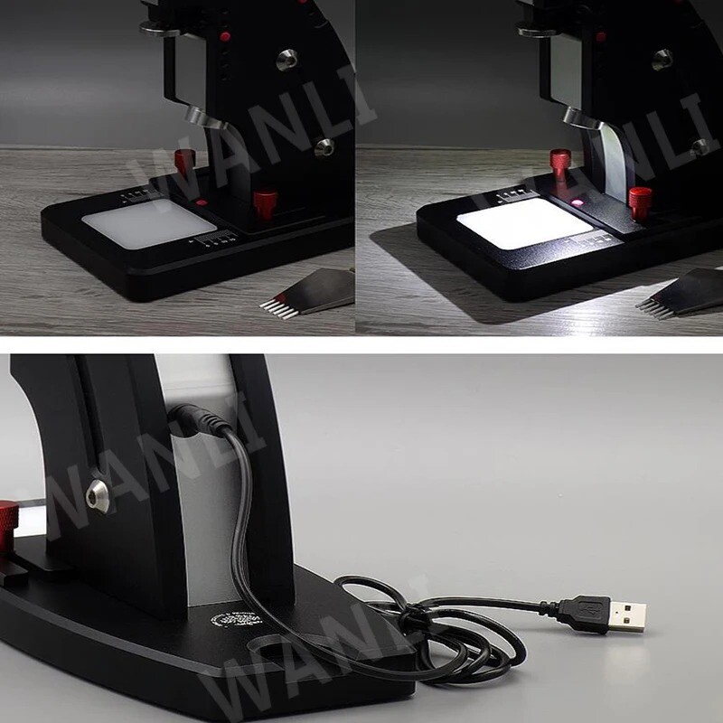 Small Silent Cutting Machine Manual Leather Hand Pressing Punching Machine