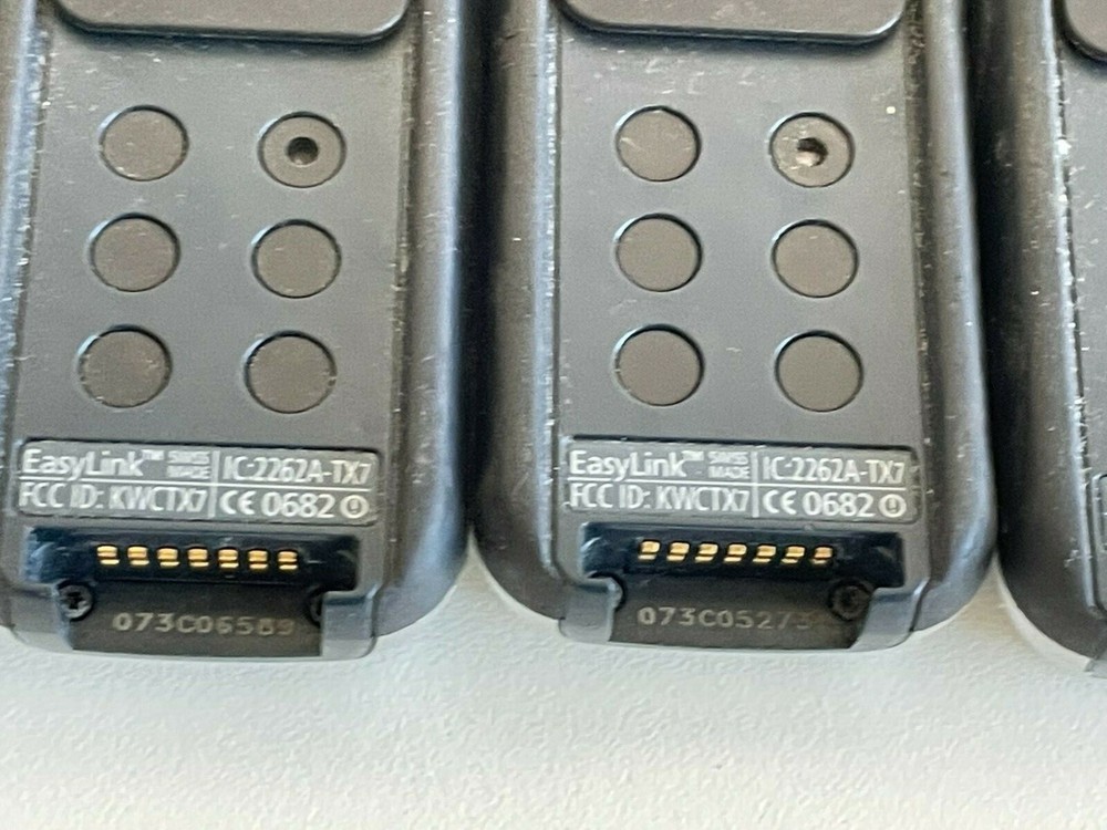 BB18: Lot of 8 Phonak EasyLink Transmitter (Transmitter Only)