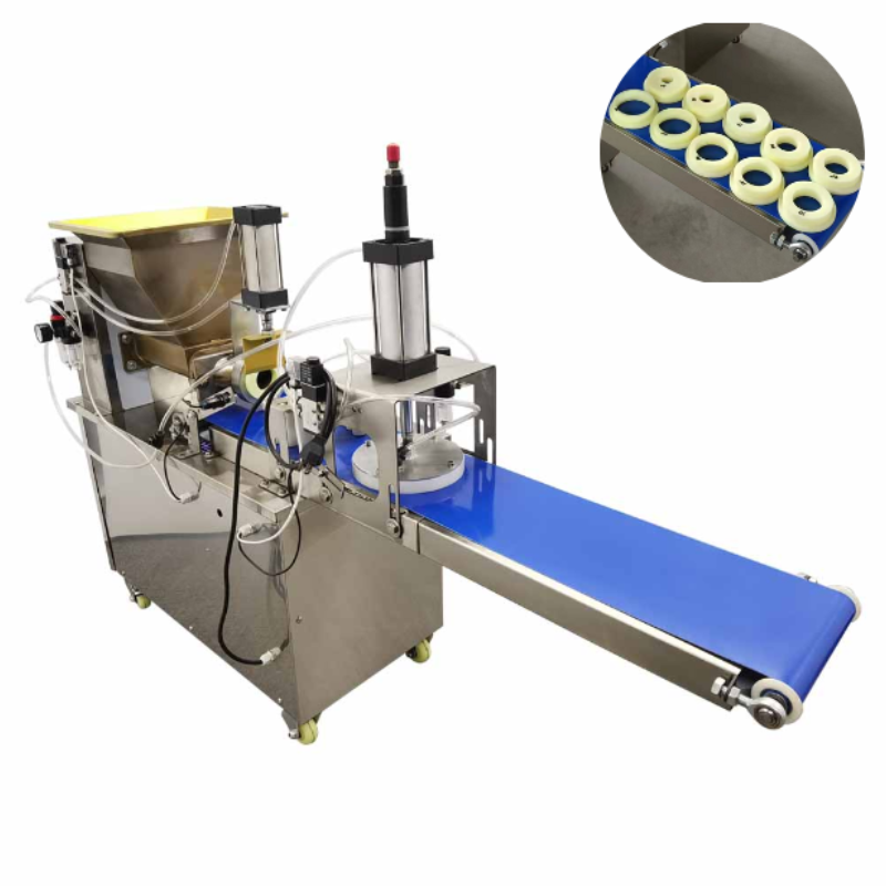 110V Automatic Dough Divider Cutter Roller Pizza Pastry Sheeter Press Machine