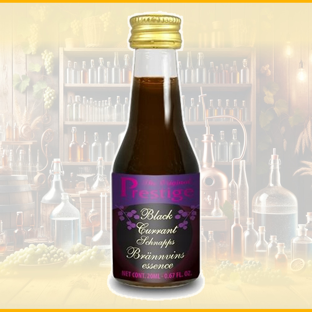 BLACK CURRANT SCHNAPPS PRESTIGE FLAVOUR ESSENCE FOR ALCOHOL 20ml