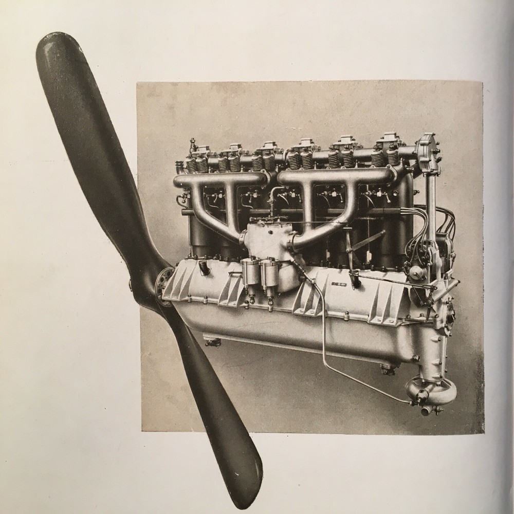 Original Fiat A.12 Aero Engine Operator & Maintenance Manual. 44 page.
