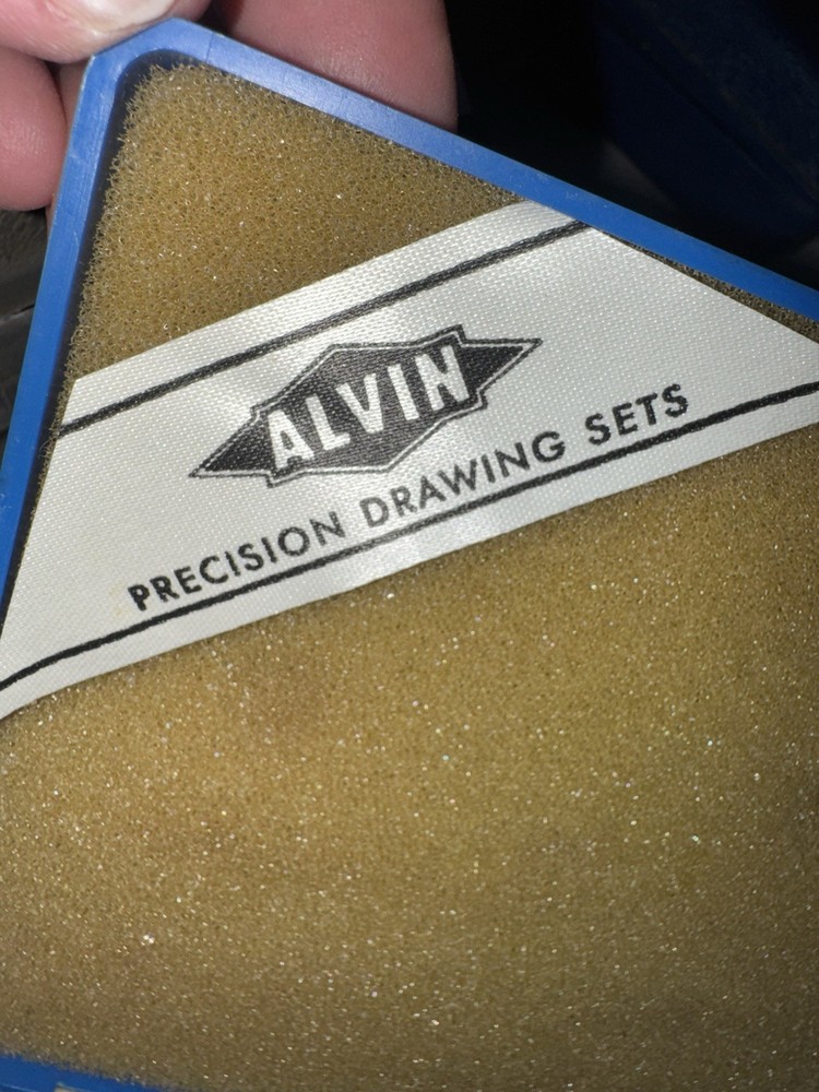 Alvin Maverick Precision Drawing Set Drafting Compass Tools w/ Case
