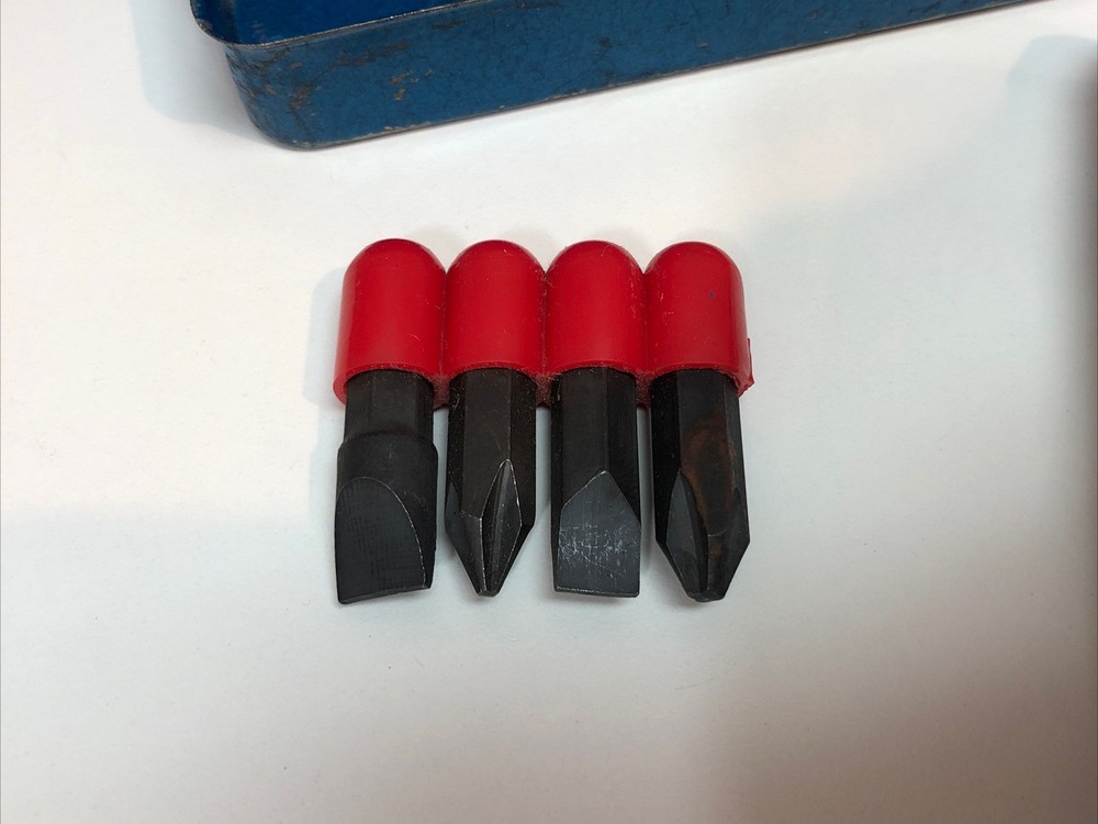 Vesta Impact Driver Type No 2500 Philips Head Flat Bit Case