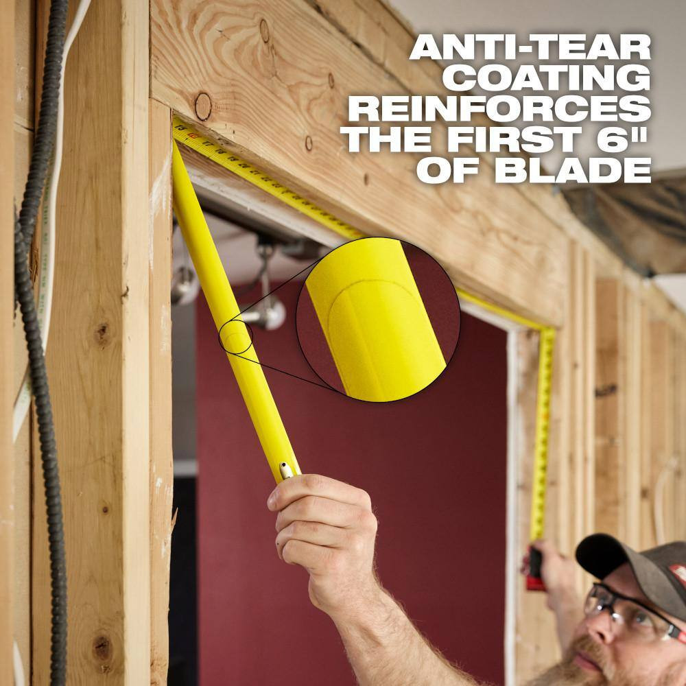 Compact 25 Ft. Tape Measure with Fractional Scale (3-Pack)