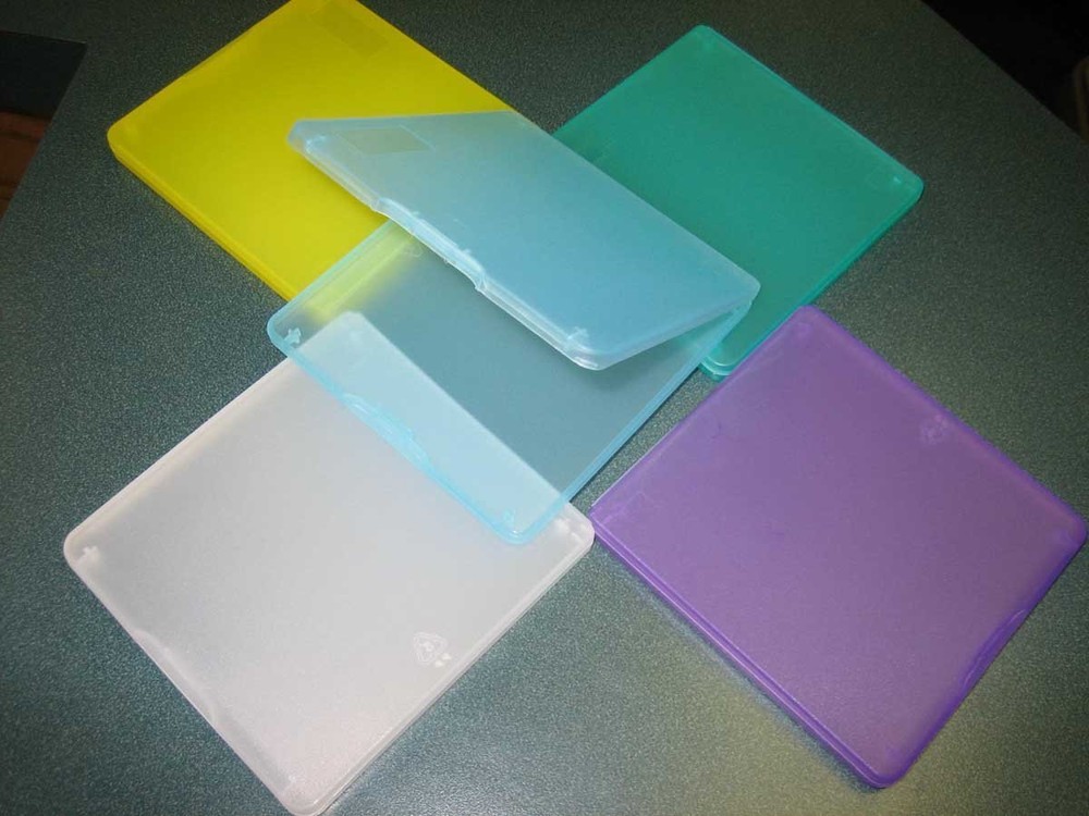 100 PCS RARE 2-DISKETTE POLY CASES 5 COLORS 80008