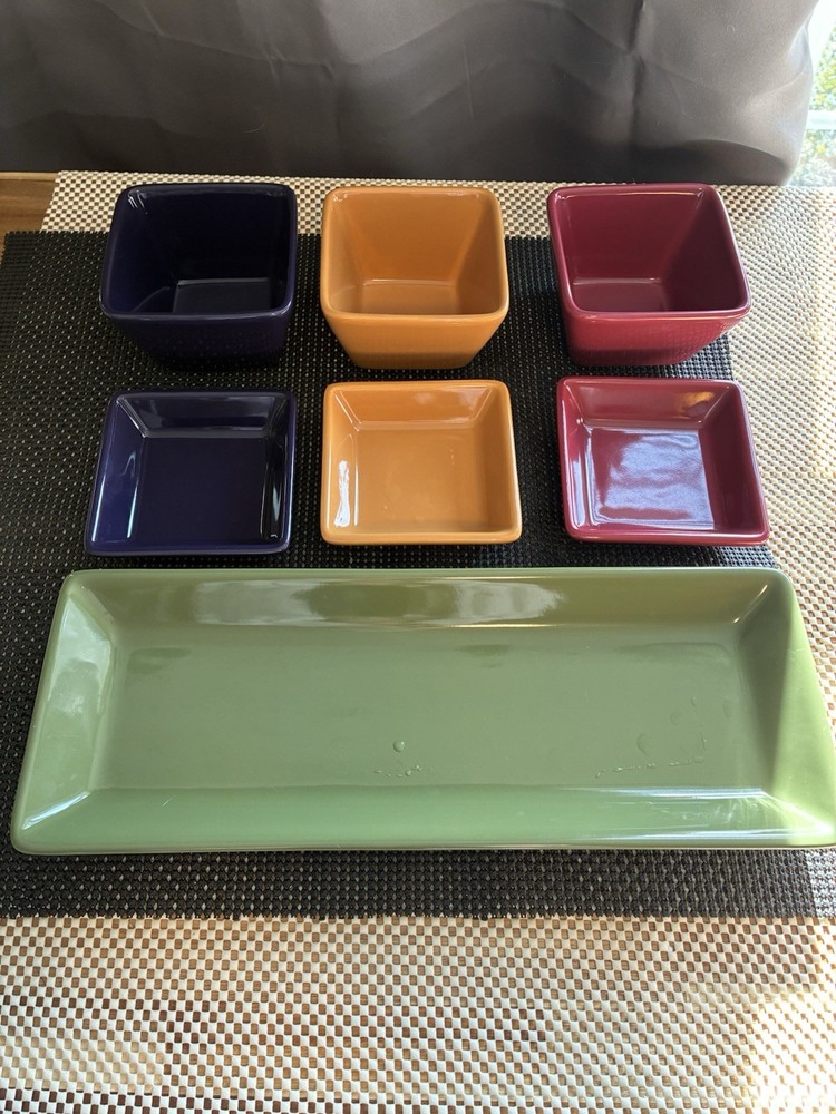 Pampered Chef Simple Additions 7-Piece Entertaining Serving Set
