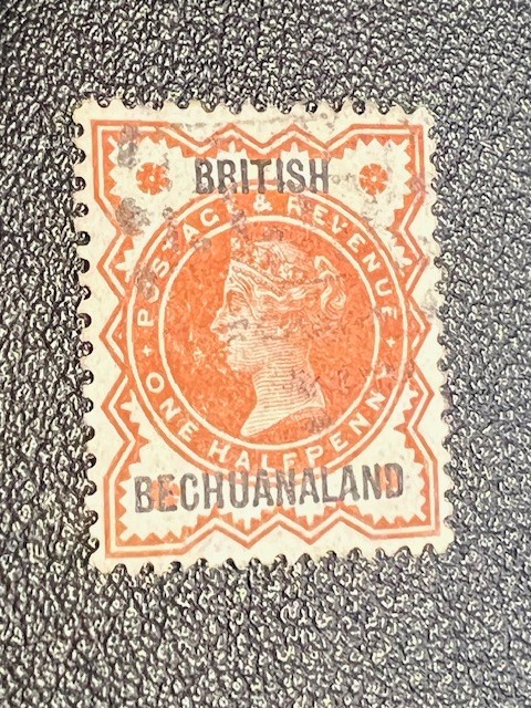 British Bechuanaland stamp 10 used