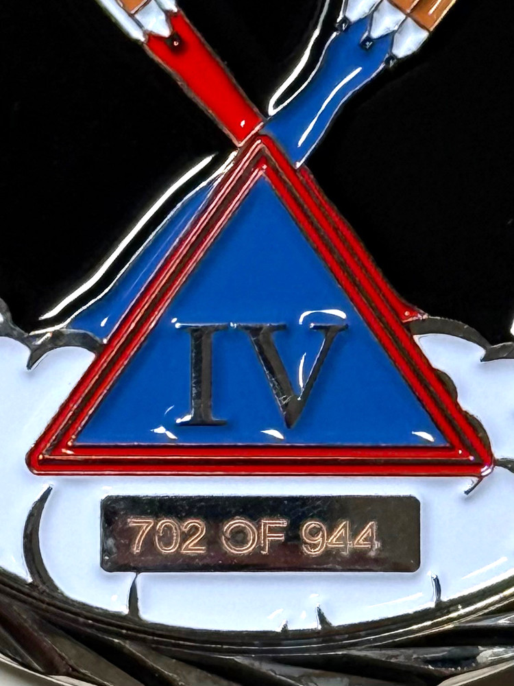DELTA IV USAF ULA COMPLETION PROGRAM 2 INCH CHALLENGE COIN NUMBERED / 944